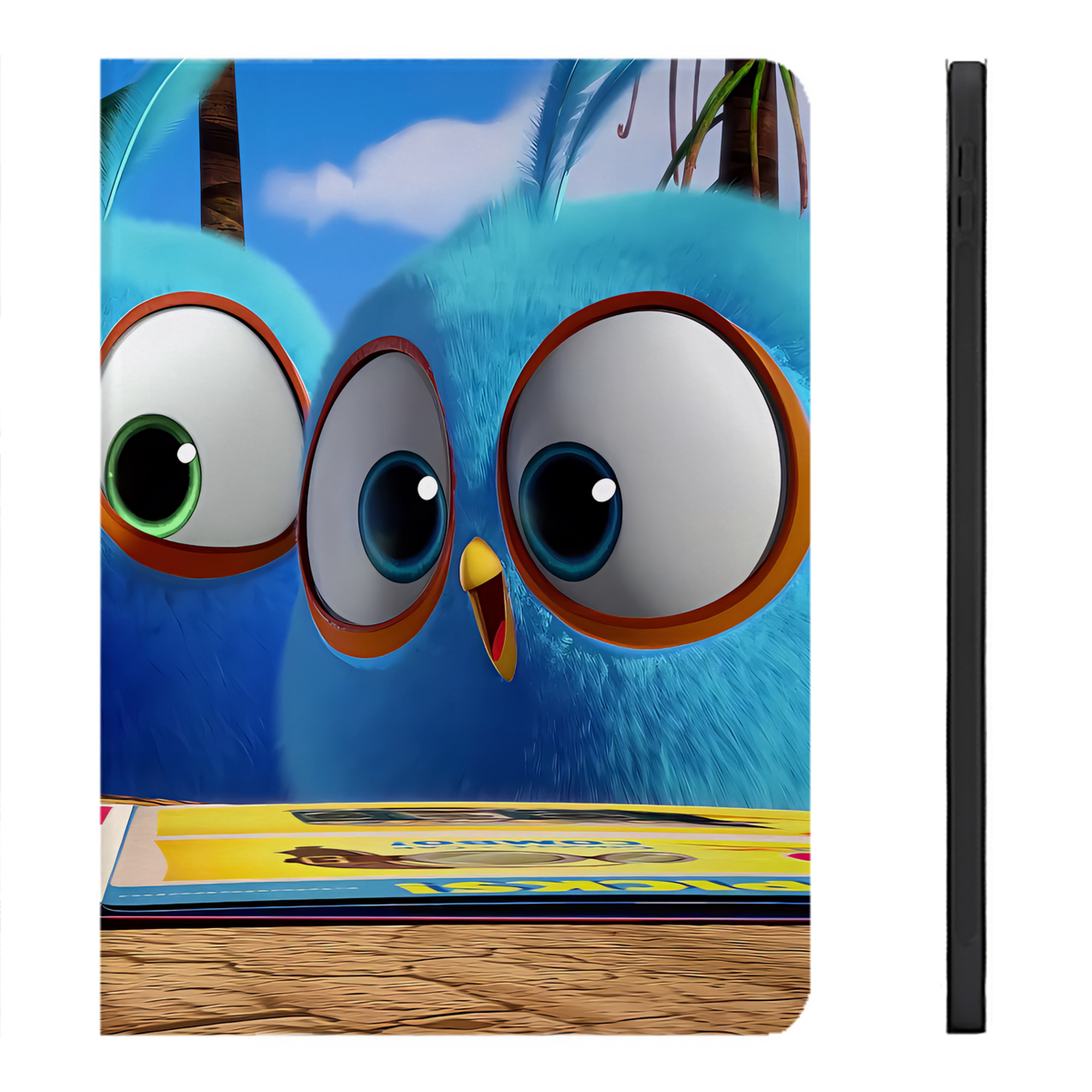 （画像用） Angry Birds アングリーバード IPadケース ペンホルダー付き ブックスタイルデザイン